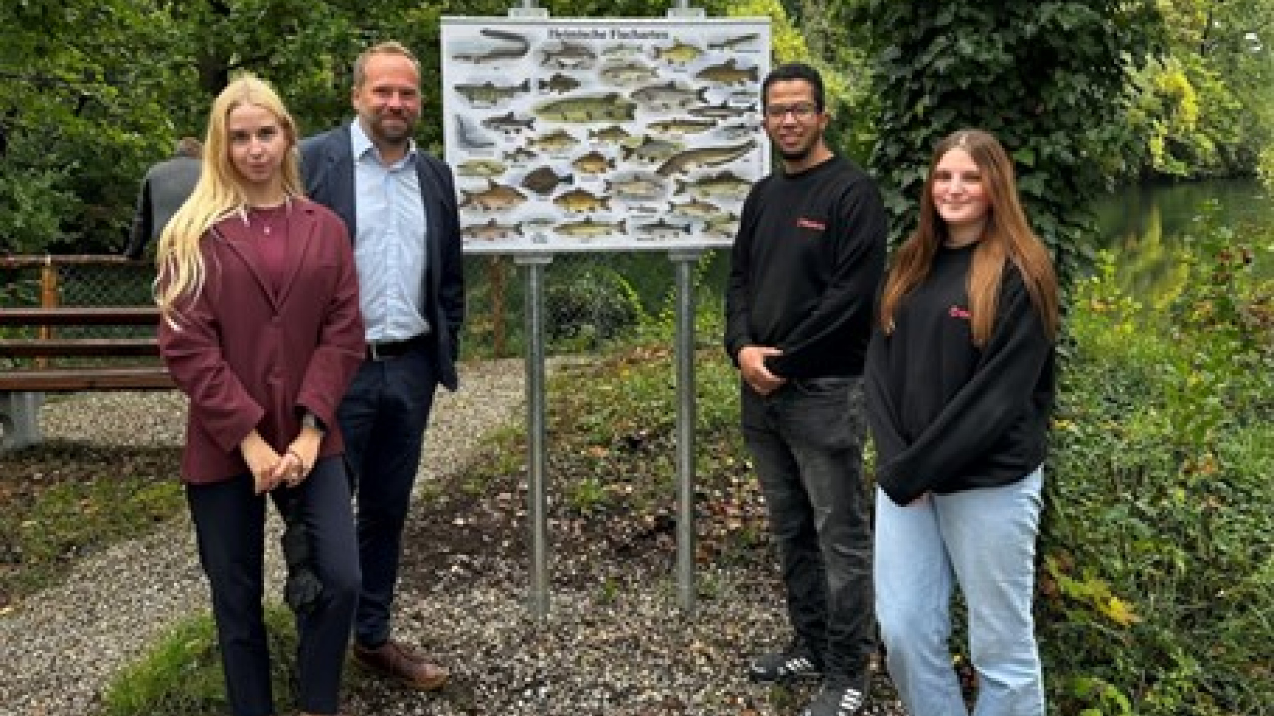 Ein neues Projekt: Unsere Azubis fertigen Ständer für den Naturlehrpfad Auenheim
