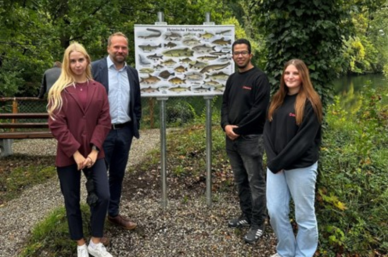 Ein neues Projekt: Unsere Azubis fertigen Ständer für den Naturlehrpfad Auenheim