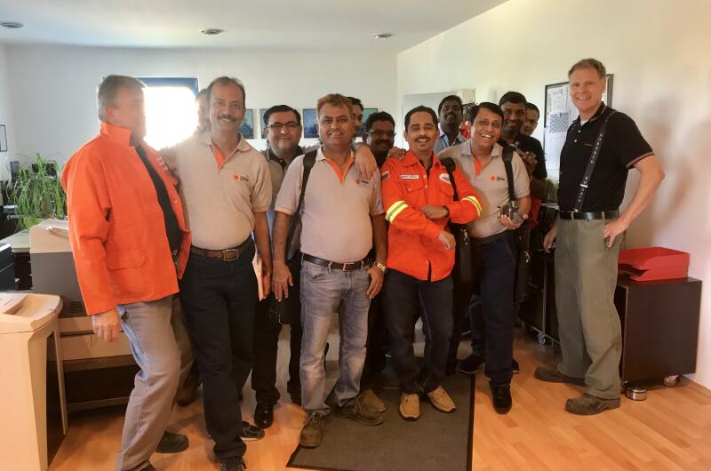 Besuch aus dem Oman - Jindal Shadeed Iron & Steel LLC.