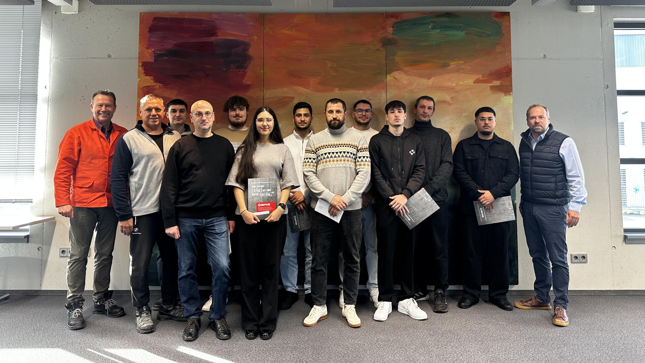 Neue Fachkräfte starten in der BSW-Unternehmensgruppe